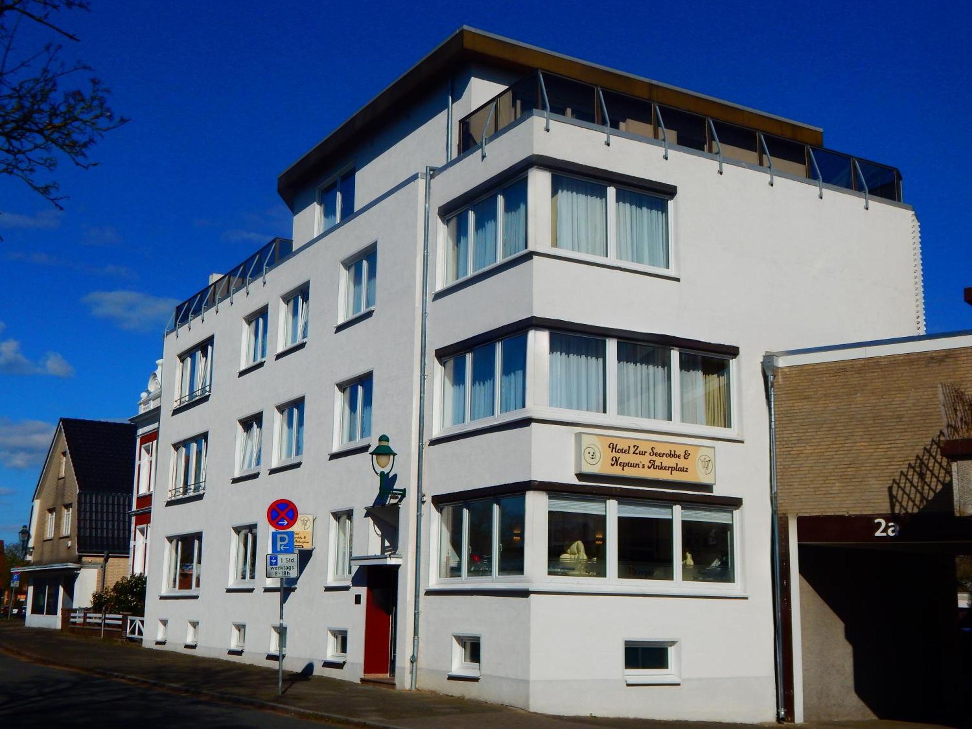 קושהאבן Hotel Zur Seerobbe מראה חיצוני תמונה